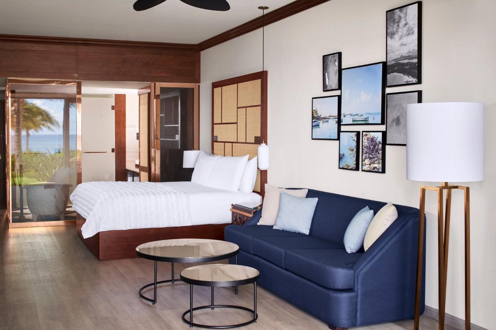 فندق لو ميريديان إلموريس بوينتي أو بيتشيز المظهر الخارجي الصورة A room at the Hilton Maldives Iru Veli