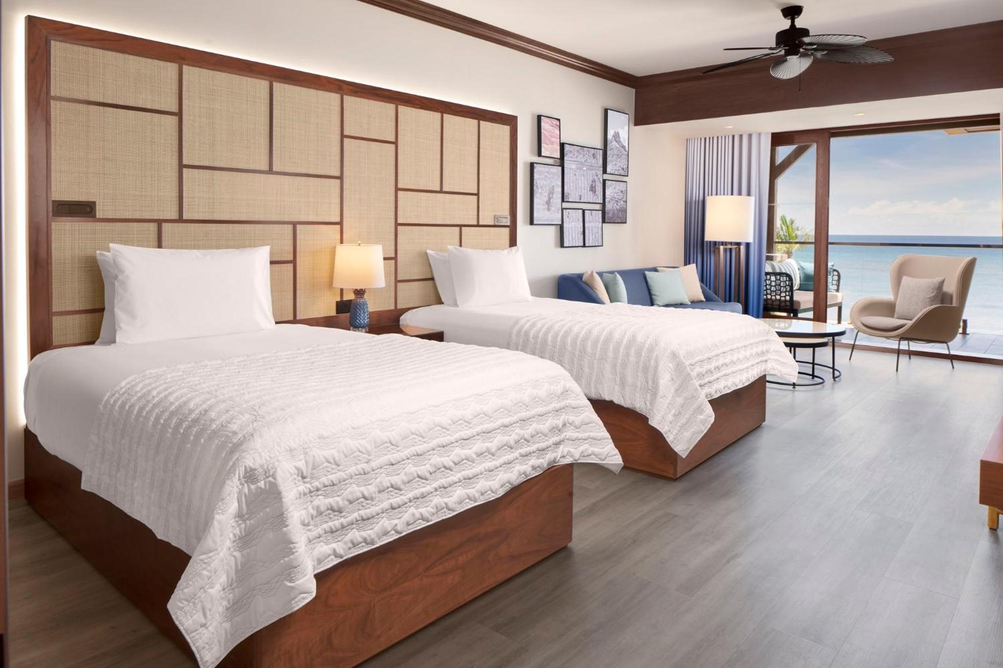 فندق لو ميريديان إلموريس بوينتي أو بيتشيز المظهر الخارجي الصورة A guest room at the Westin Nanuk Anchorage